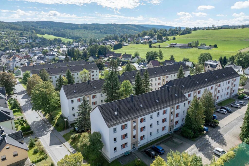 Luftbildaufnahme Tannenstraße in Thalheim
