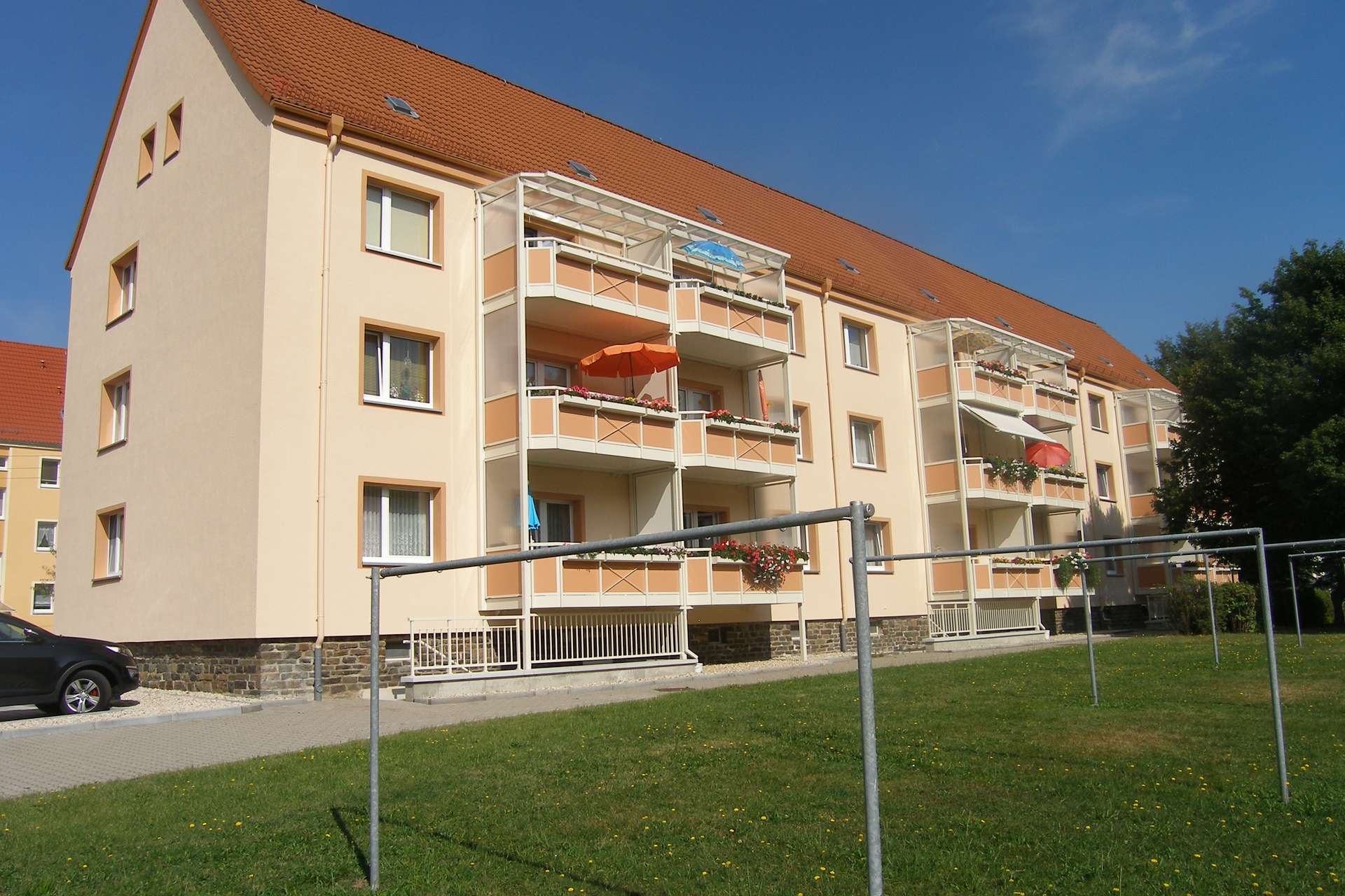 Ansicht des Hauses