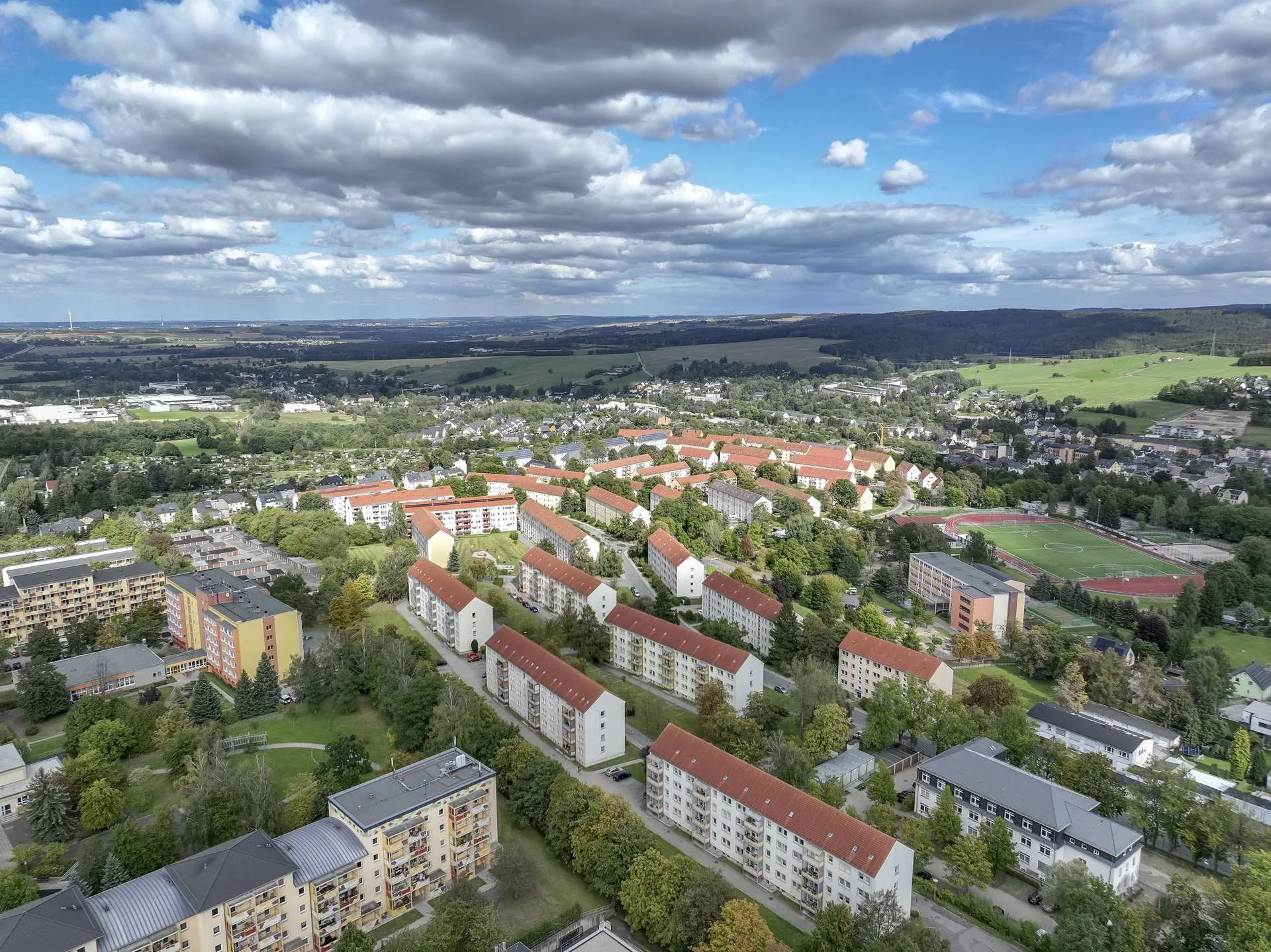 Ansicht Wohngebiet