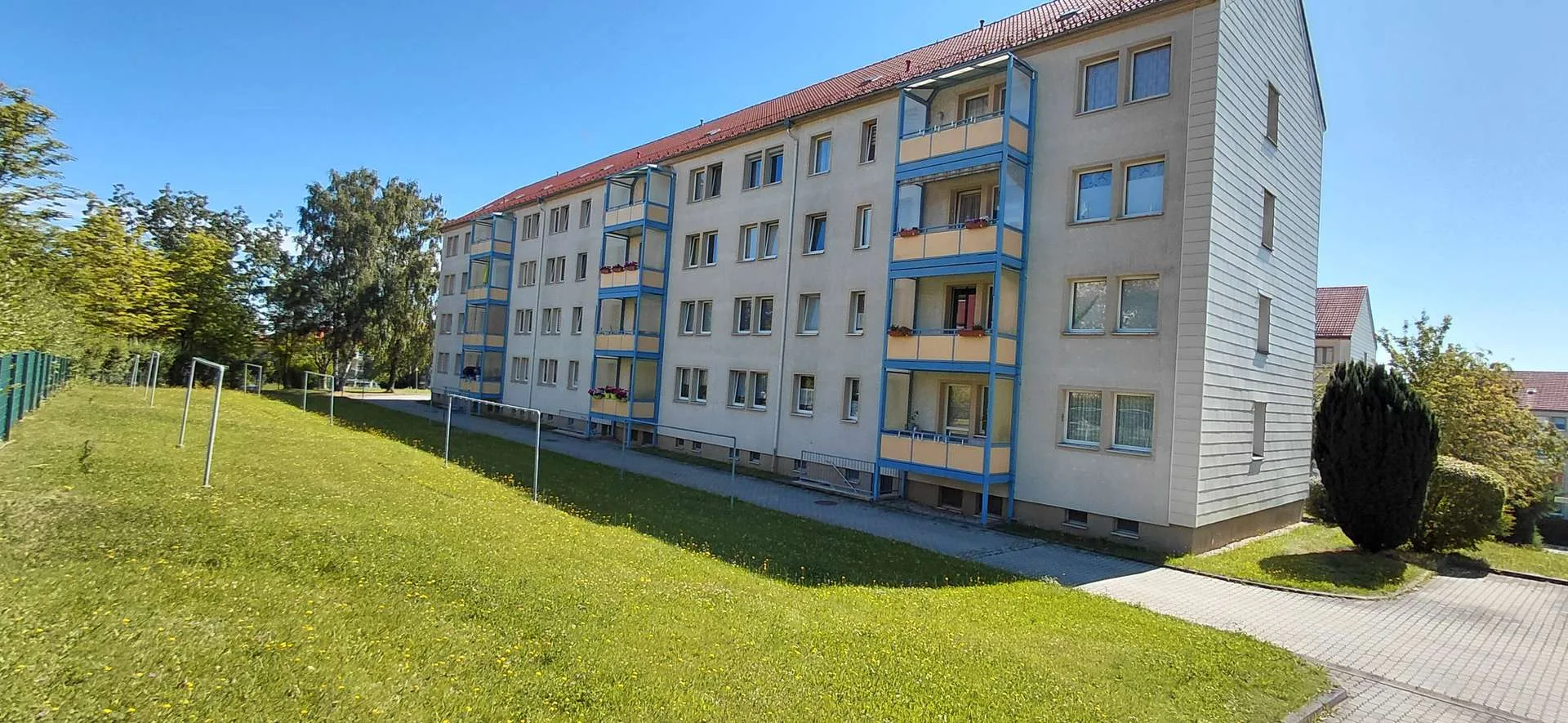 Ansicht des Hauses