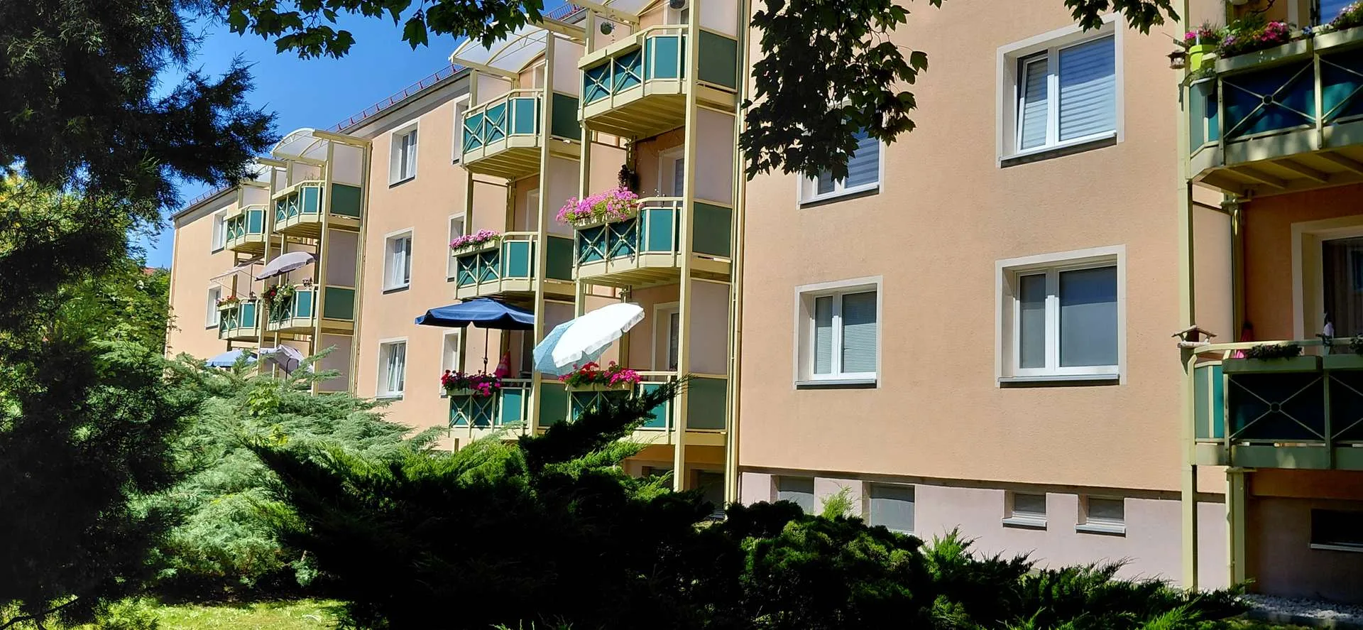 Ansicht des Hauses